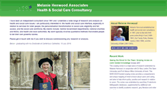 Desktop Screenshot of melaniehenwood.com